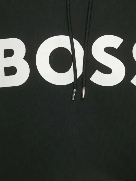 Hanorac cu glugă Boss negru