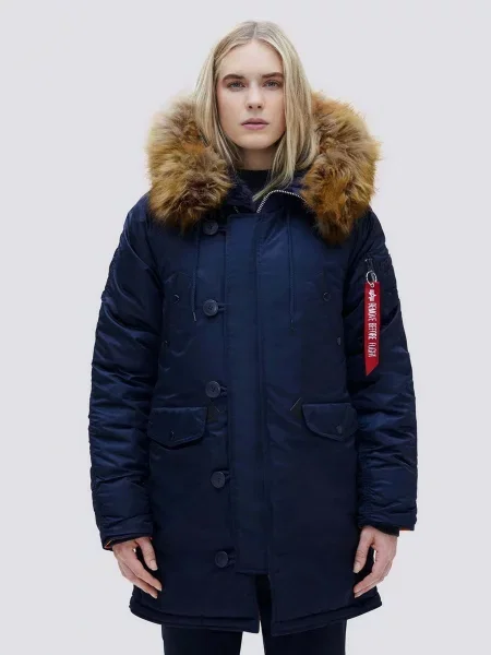Парка Alpha Industries синій