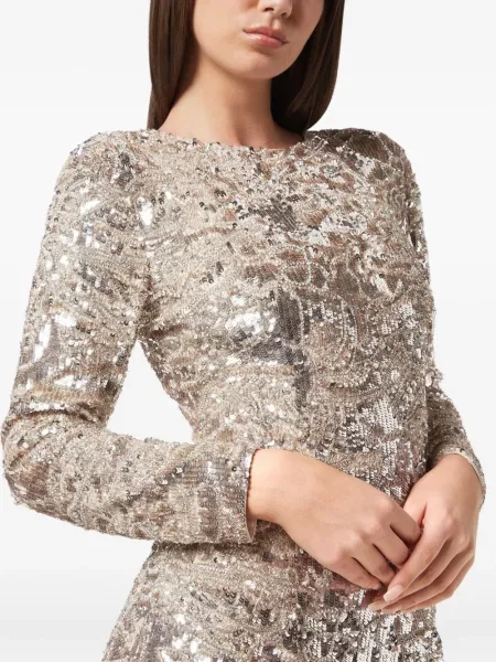 Odgovarati mini haljina Philipp Plein s kristalima