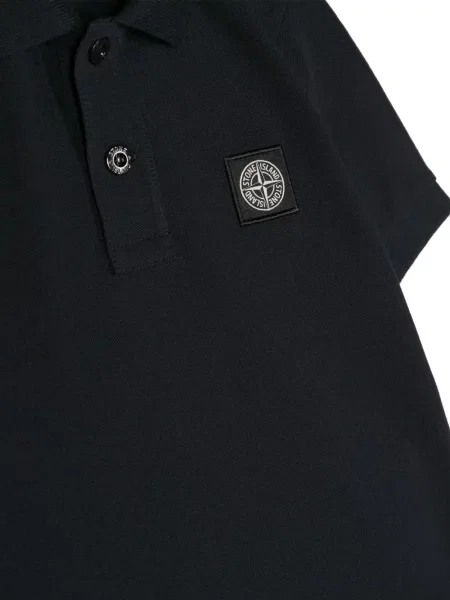 Koszulka polo dziecięca Stone Island niebieska