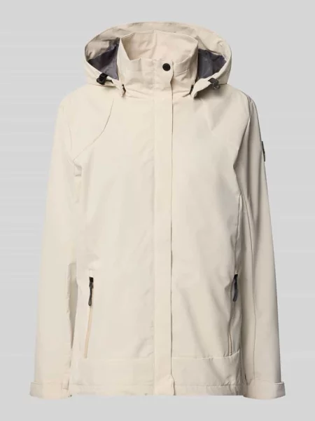 Parka z kapturem i zakrytym zamkiem błyskawicznym G.i.g.a. Dx