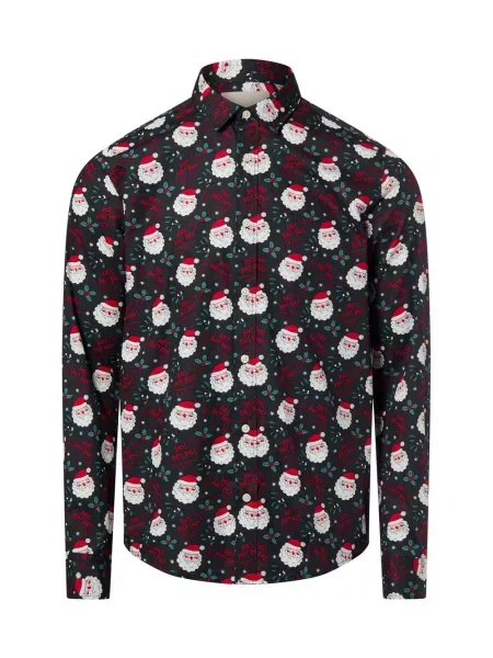 Only&Sons koszula świąteczna Onsalf Mężczyźni Slim Fit niebieski|wielokolorowy wzorzysty XXL niebieska