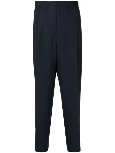 Pantaloni 3.1 Phillip Lim plisate albastru