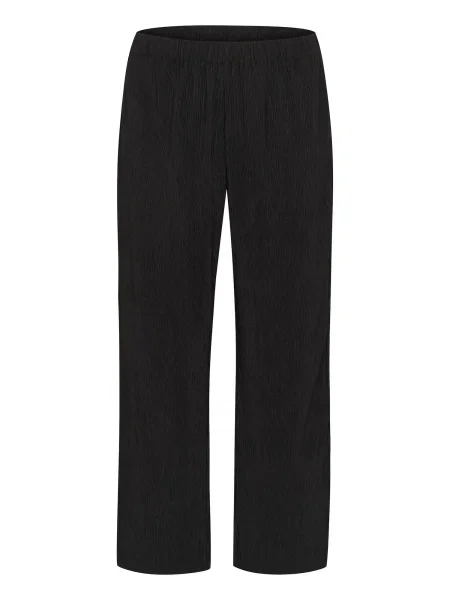KAFFE CURVE Nohavice čierna
