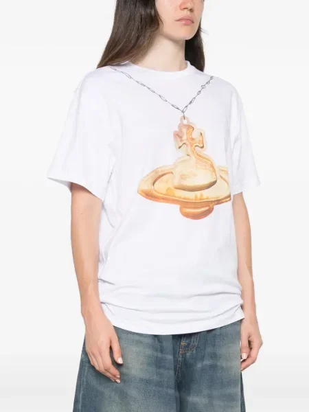 Top Vivienne Westwood cu imagine albastru
