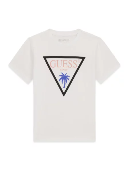 Guess Tricou alb