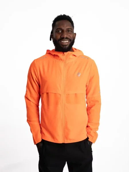 Mymotus Sportovní bunda mymotus® comfort running jacket shocking orange oranžová