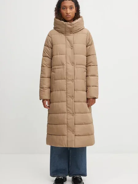 Barbour geacă Freya Puffer Jacket de iarna maro