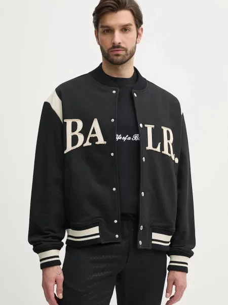 BALR. jachetă bomber din de tranzitie oversize negru