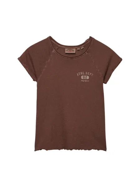 Superdry & Co Tricou Athletic Essentials castaniu