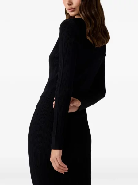 Cardigan Guess tricotate negru