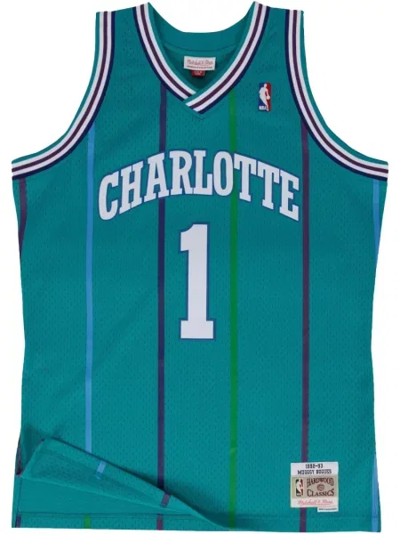 Cămașă Mitchell & Ness din jerseu verde