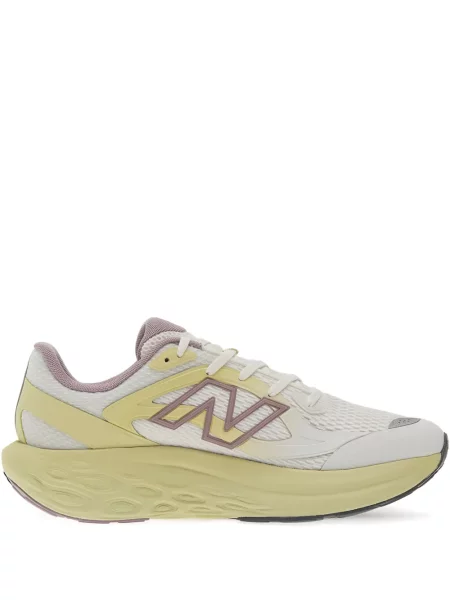 Кожаный плисиран суичър с качулка New Balance черно