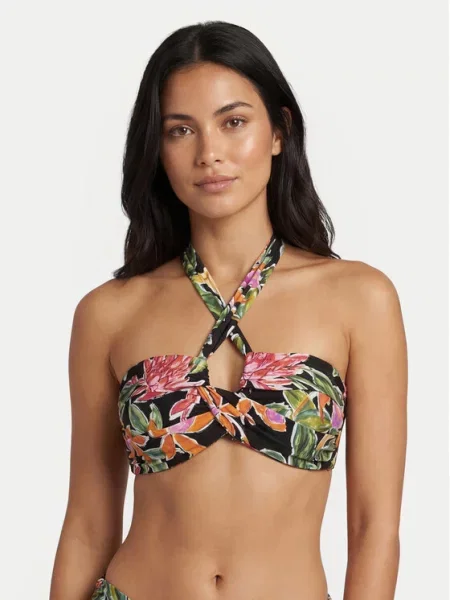 Seafolly Góra od bikini Hothouse Flowers Kolorowy