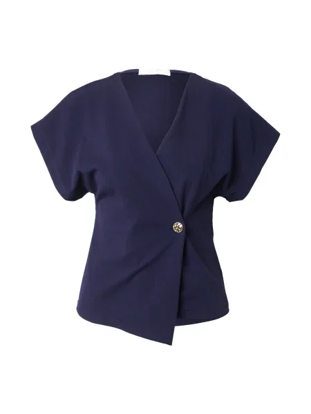 SISTERS POINT Bluză GEVELA-VE bleumarin