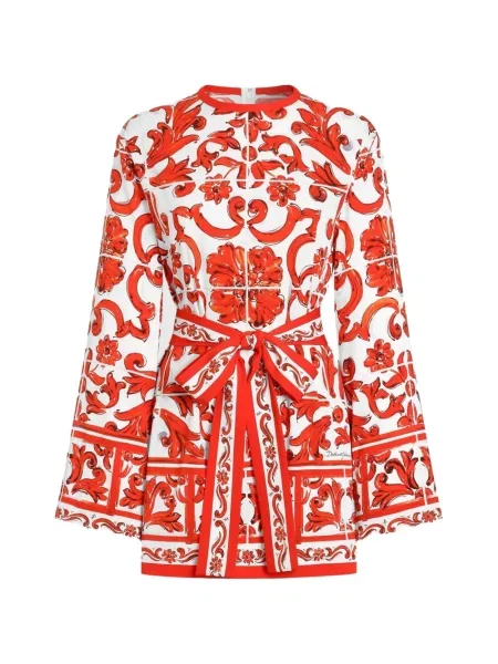 Cămașă Dolce & Gabbana cu imagine alb
