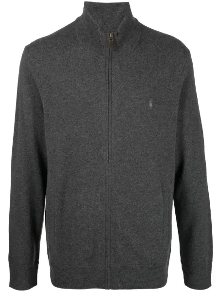 Κιλότα Polo Ralph Lauren κασμίρ με αγκράφα μπλε