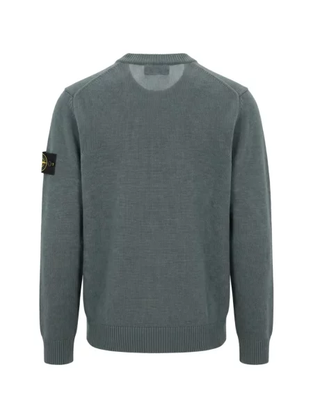 Pulover Stone Island cu strasuri verde