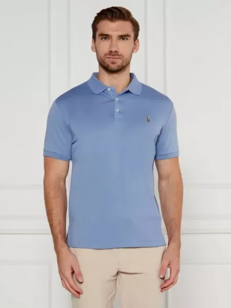 POLO RALPH LAUREN Tenisz póló | Custom slim fit kék