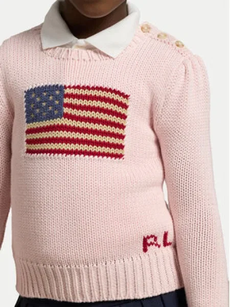 Gyerek szvetter Polo Ralph Lauren rózsaszín