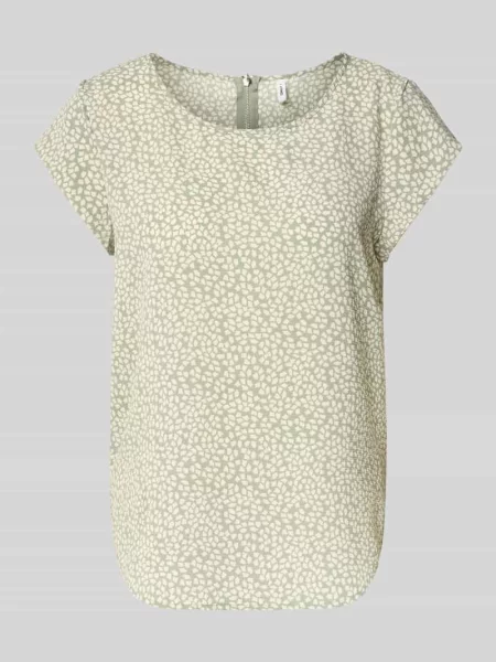 Bluzka o kroju relaxed fit z tkaniny crêpe model VIC' Only