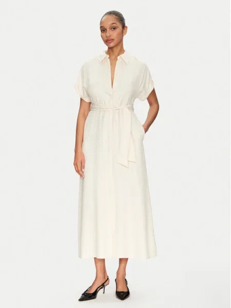 LOLA CASADEMUNT Рокля тип риза Екрю