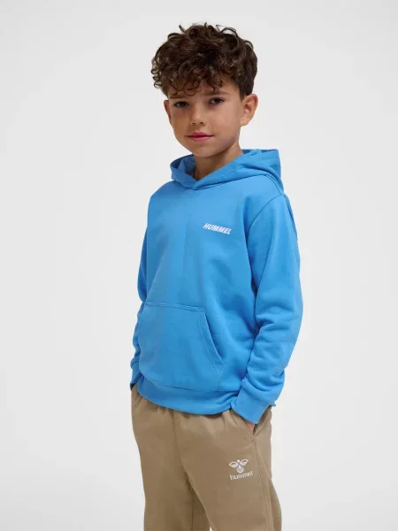 Bluza z kapturem dla dzieci Hummel Casper szara
