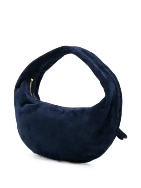 Τσάντα shopper Khaite σουέτ μπλε
