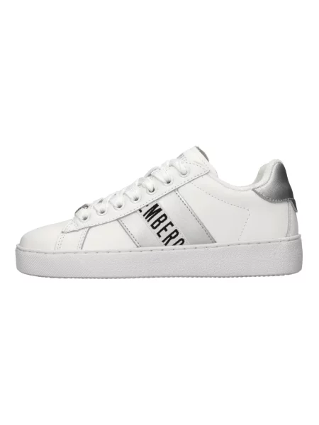 Sneakersy Bikkembergs skórzane białe