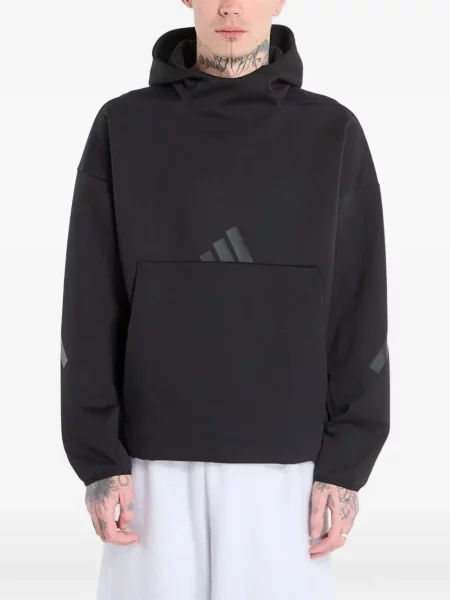 Vesta Adidas Samba s vezicama s printom s čipkom crna
