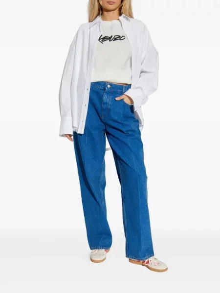 Tricou Kenzo cu imagine alb