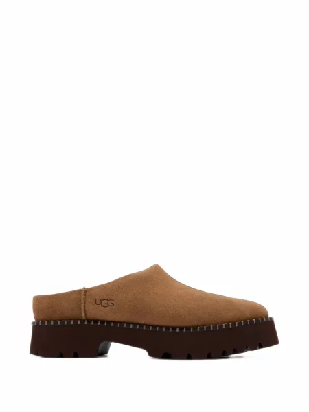 Papuci tip mules Ugg maro