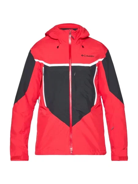 COLUMBIA Geacă sport Liftline roșu / negru alb