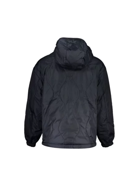 Pikowana kurtka jeansowa Tommy Hilfiger niebieska