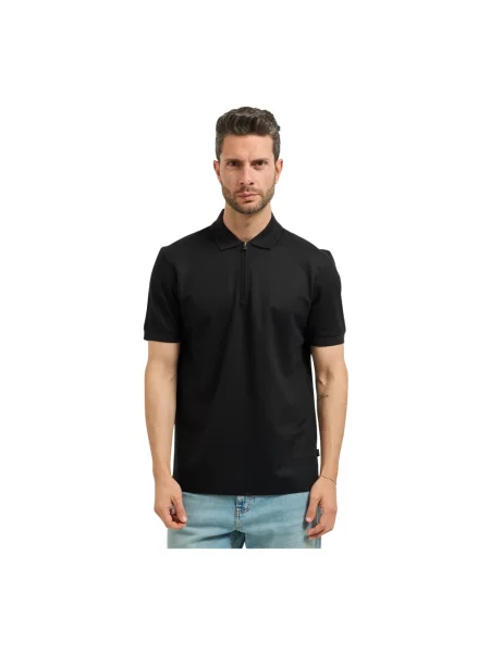 Hugo Koszulki Mężczyzna L Polo Shirt Boss czarny