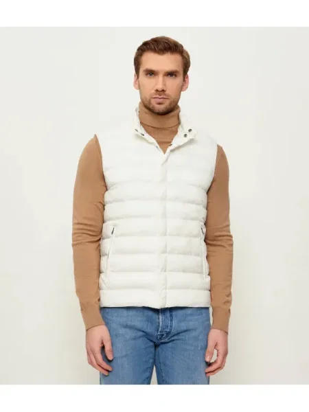 Herno Szteppelt mellény fehér