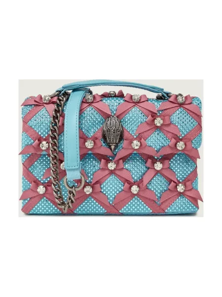 Kurt Geiger Geantă pe umăr KENSINGTON BOWS albastru