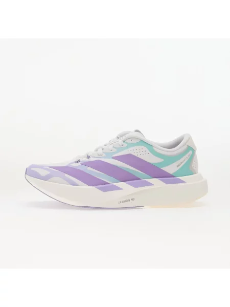 Sneakers adidas ADIZERO EVO SL Exo LIGHTSTRIKEPRO Running Ftwr White/ Violet Fusion/ Pulse Mint EUR 41 alb