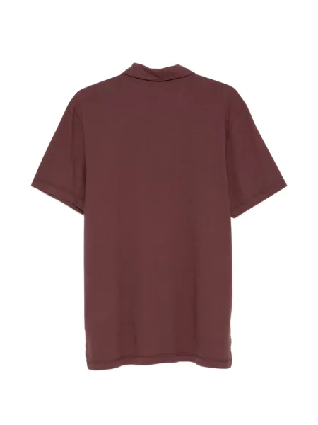 Scurt tricou polo James Perse violet