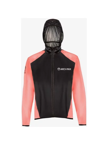ARCh MAX Windstopper cienka kurtka z kapturem czerwona XS czarna