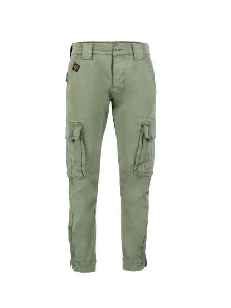 ALPHA INDUSTRIES Pantaloni cu verde