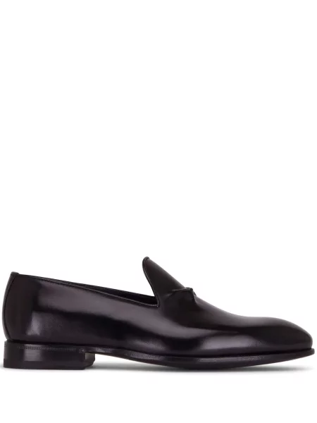 Pantofi loafer Bontoni din piele negru