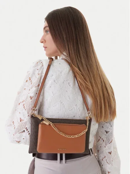 Torebka MICHAEL Michael Kors brązowa