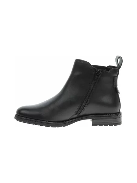 Boty Bagatt polokozačky black-black černé
