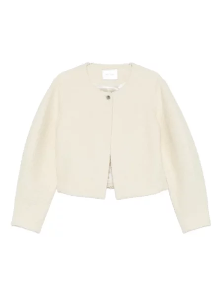 Kurtka Soft Goat bez fiszbin biała