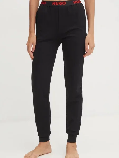 Hlače lounge HUGO črna