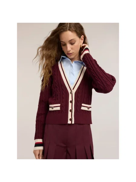 Sweter Motivi czerwony