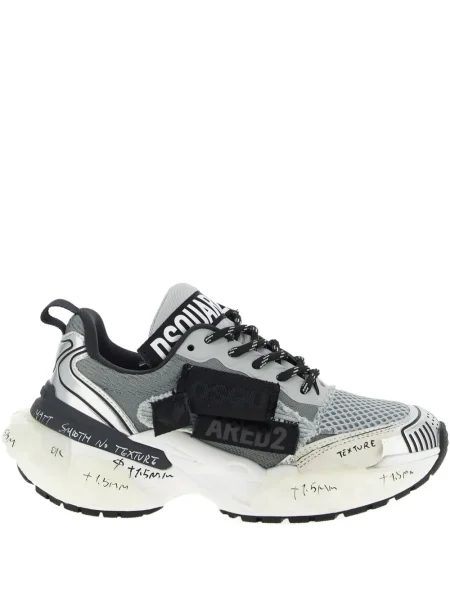 Sneakerși Dsquared2 plasă gri