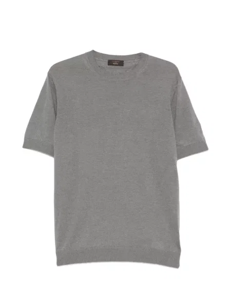 Tricou Zanone scurt gri