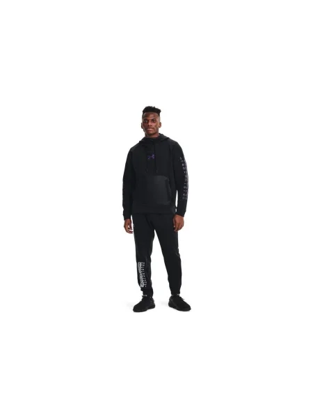Hanorac cu glugă Under Armour tricotate negru
